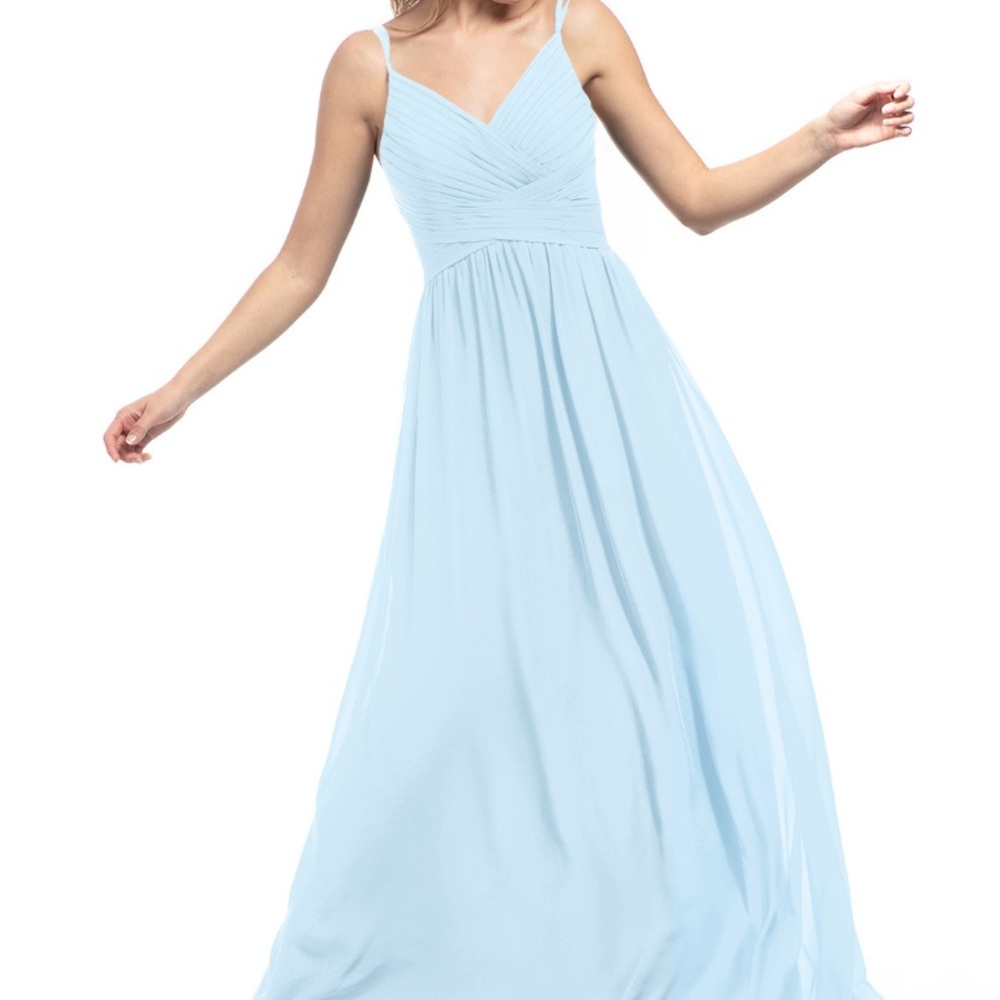 NWT Azazie Sky Blue Bridesmaid Dress
